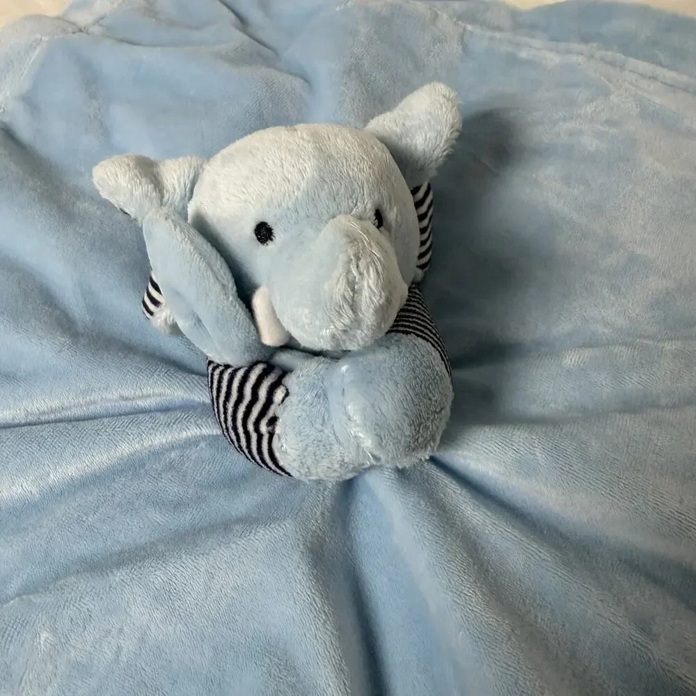 Carters Rattle Elephant Baby Lovey 15